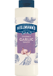 Hellmann`s чеснов сос 860мл - Street Food с качеството на Hellmann`s